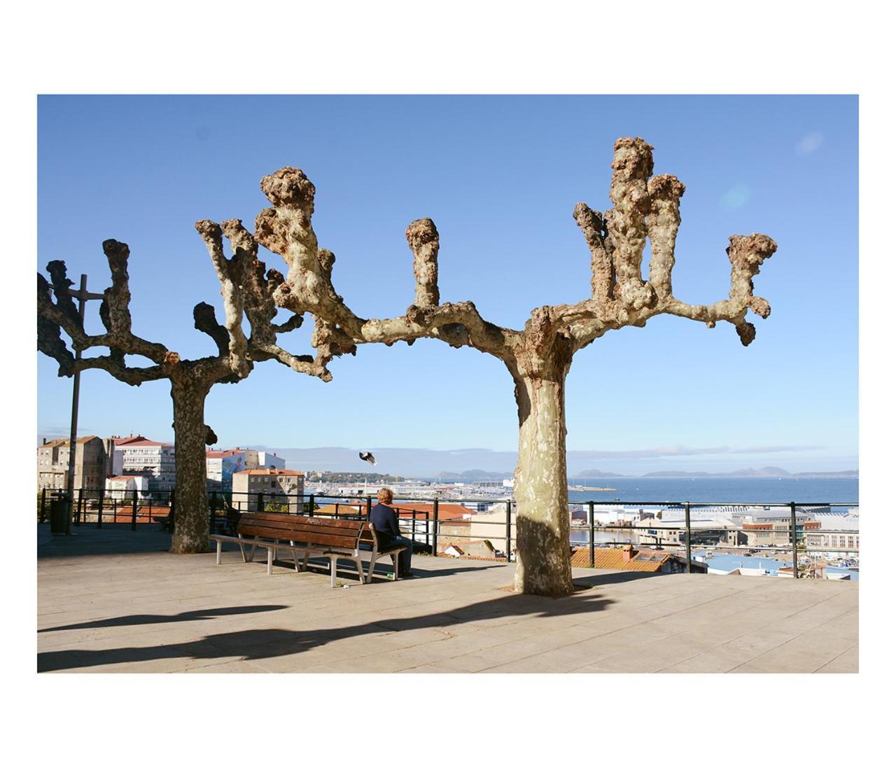 Ferienwohnung Preciosas Vistas Y A Estrenar En El Casco Viejo Centro Ciudad Vigo Exterior foto